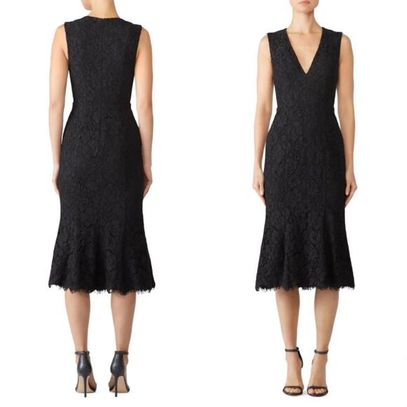 FAME AND PARTNERS Lace Sheath Dress Size 6 - Picture 1 of 9